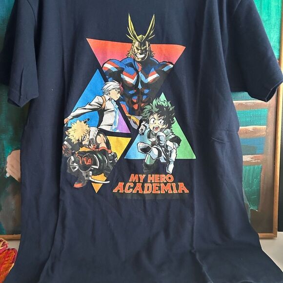My Hero Academia Graphic T-Shirt L - Picture 3 of 11